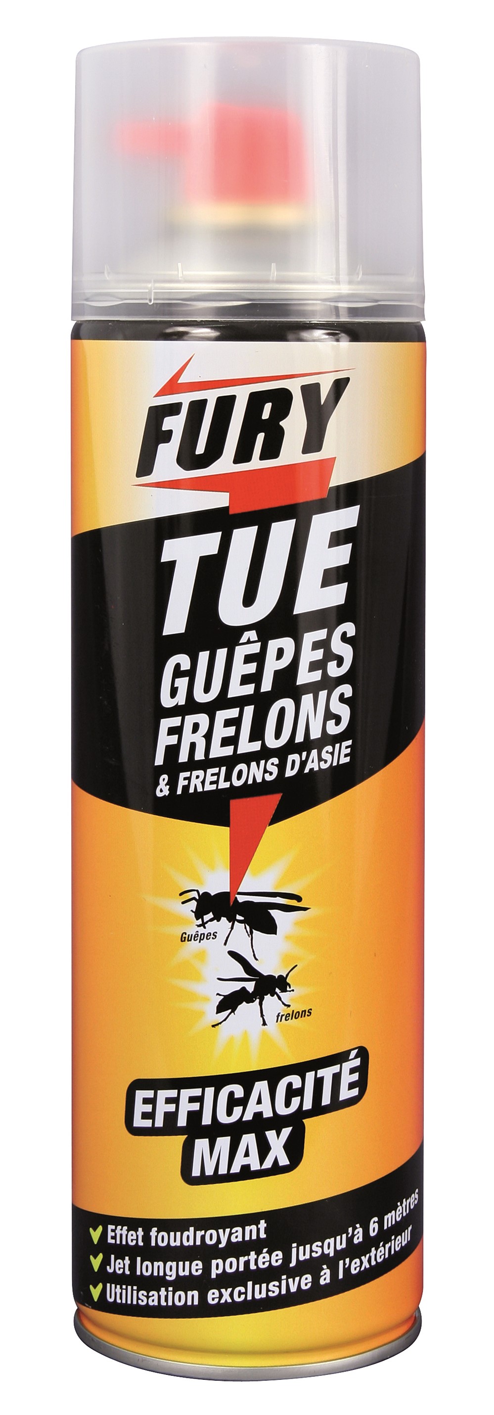 Frelons & guêpes extérieur 500ML FURY